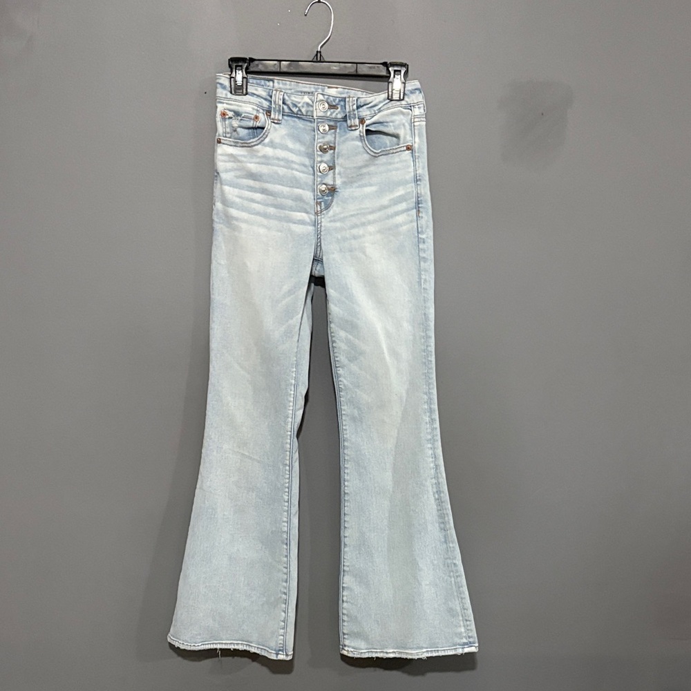 American Eagle Outfitters Light Blue Flare Jeans